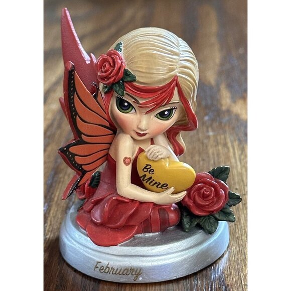 Jasmine Becket Griffith Fairy Figurine - February -Year of Enchantment‎ Calander - Picture 1 of 5